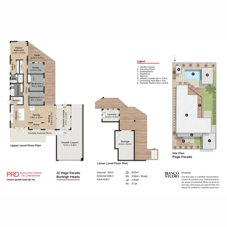 Floorplan of Homely house listing, 22 Page Parade, Burleigh Heads QLD 4220