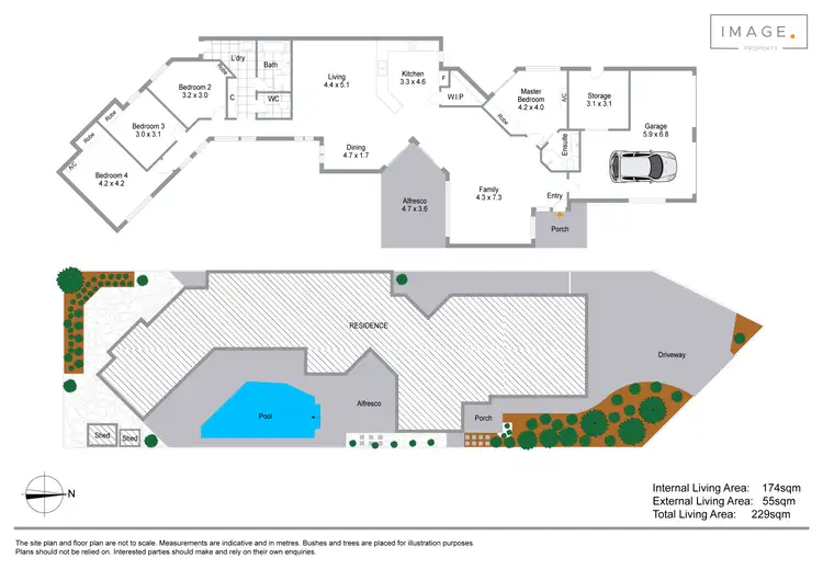 Floorplan of Homely house listing, 117 Maroochy Waters Drive, Maroochydore QLD 4558