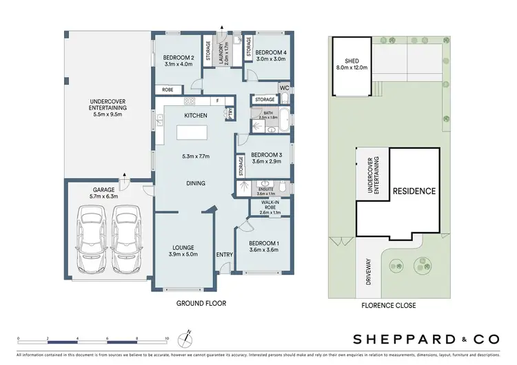 Floorplan of Homely house listing, 3 Florence Close, Mudgee NSW 2850