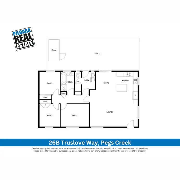 Floorplan of Homely house listing, 26B Truslove Way, Pegs Creek WA 6714