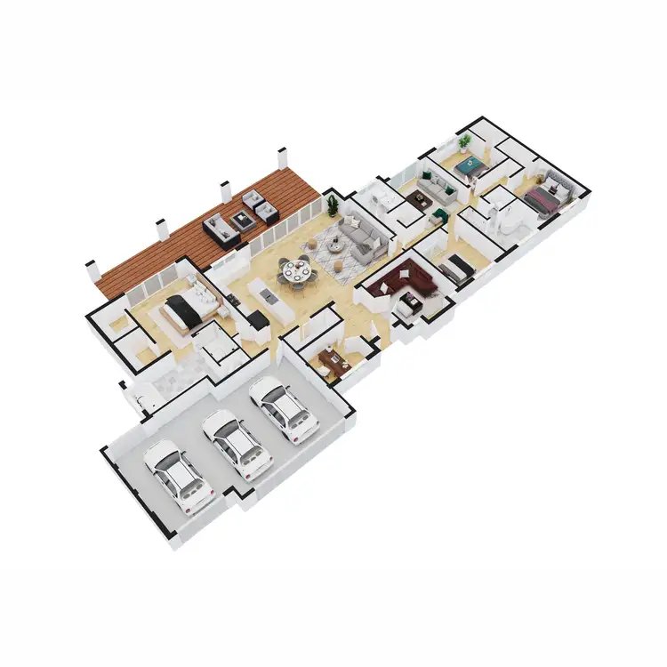 Floorplan of Homely house listing, 4 Meldrum Loop, Bedfordale WA 6112