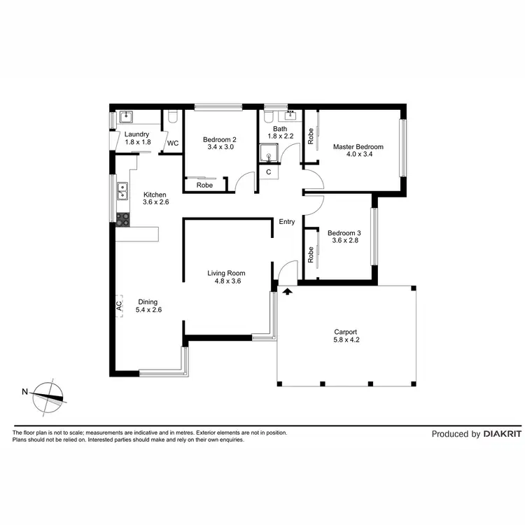 Floorplan of Homely house listing, 1/35 Darebin Dve, Thomastown VIC 3074