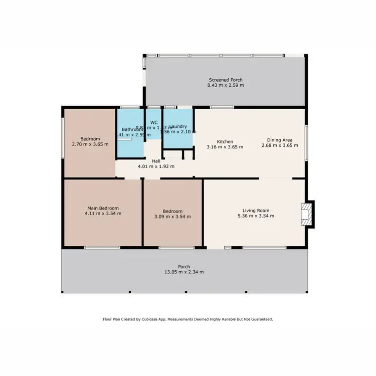 Floorplan of Homely house listing, 9 Taylor Street, Narrabri NSW 2390