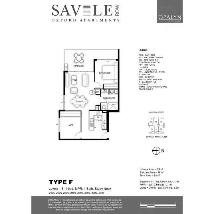 Floorplan of Homely apartment listing, 2805/19 Playfield Street, Chermside QLD 4032