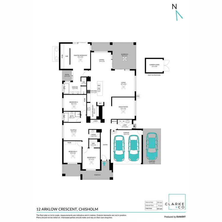 Floorplan of Homely house listing, 12 Arklow Crescent, Chisholm NSW 2322