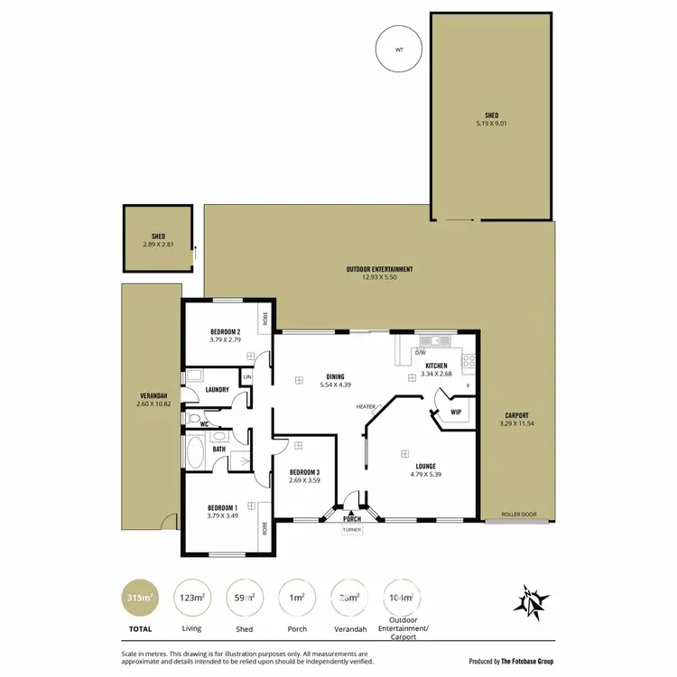 Floorplan of Homely house listing, 23 Autumn Avenue, Craigmore SA 5114