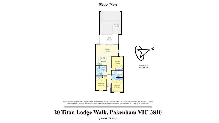 Floorplan of Homely house listing, 20 Titan Lodge Walk, Pakenham VIC 3810