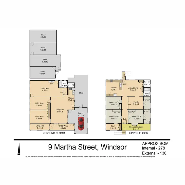 Floorplan of Homely house listing, 9 Martha Street, Windsor QLD 4030