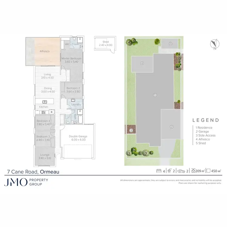 Floorplan of Homely house listing, 7 Cane Road, Ormeau QLD 4208