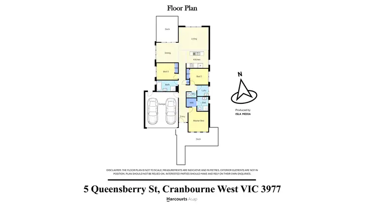 Floorplan of Homely house listing, 5 Queensberry Street, Cranbourne West VIC 3977