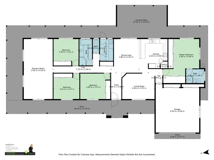 Floorplan of Homely house listing, 57 Lorna Crescent, Beecher QLD 4680