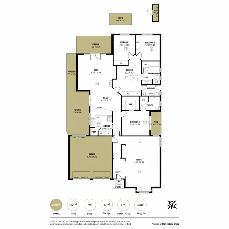 Floorplan of Homely house listing, 18 Cobbler Drive, Greenwith SA 5125