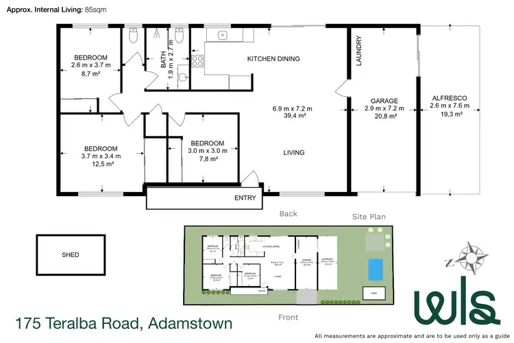 Floorplan of Homely house listing, 175 Teralba Road, Adamstown NSW 2289