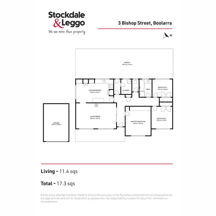 Floorplan of Homely house listing, 3 Bishop Street, Boolarra VIC 3870