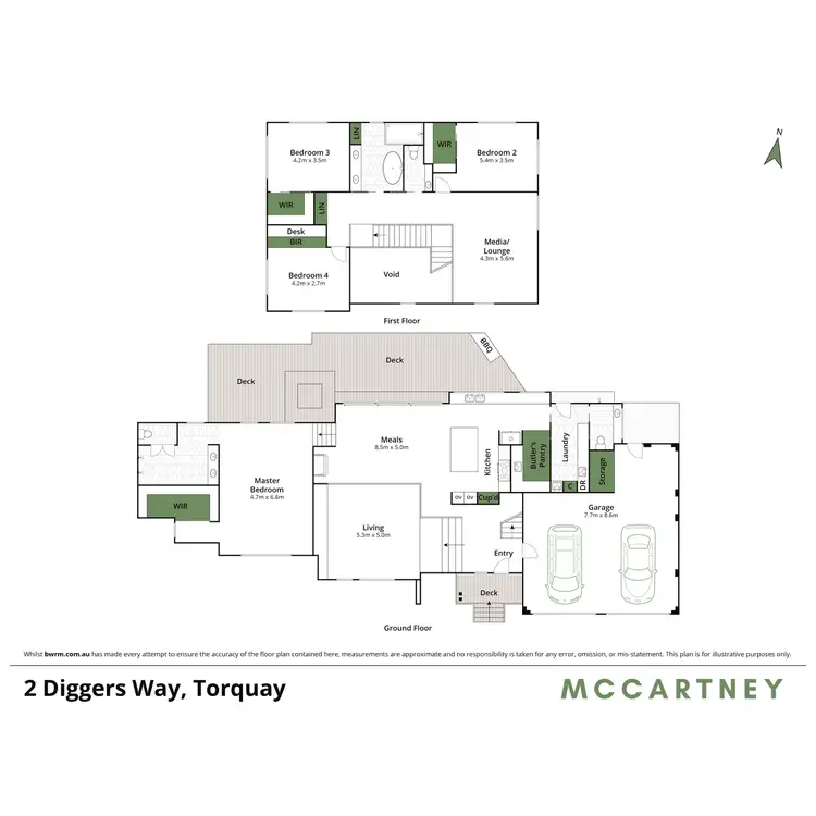 Floorplan of Homely house listing, 2 Diggers Way, Torquay VIC 3228