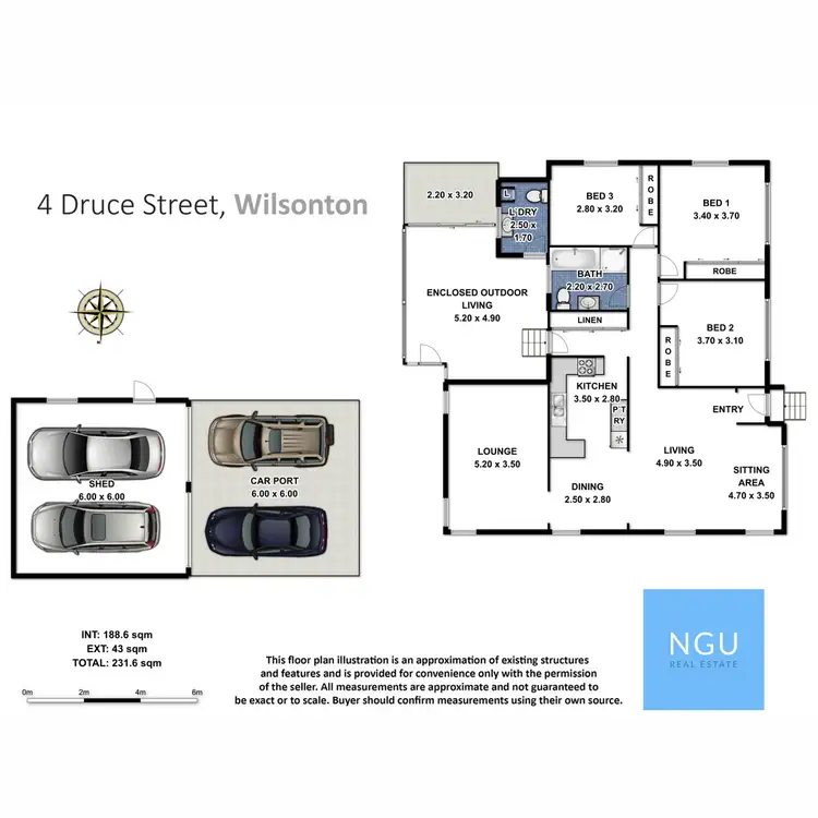 Floorplan of Homely house listing, 4 Druce Street, Wilsonton QLD 4350