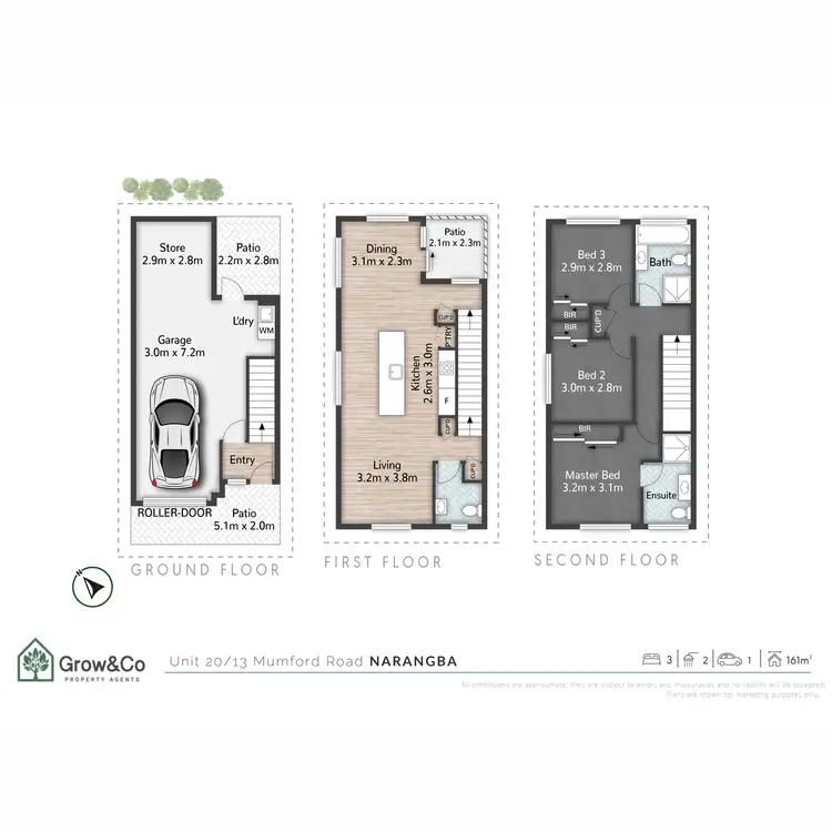 Floorplan of Homely unit listing, 20/13 Mumford Road, Narangba QLD 4504