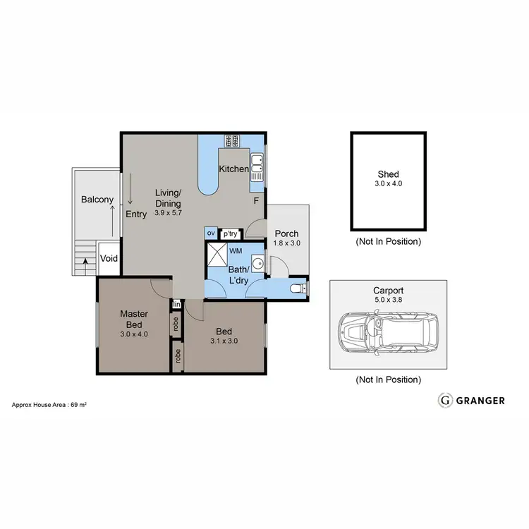 Floorplan of Homely house listing, 157 Bayview Road, Mccrae VIC 3938
