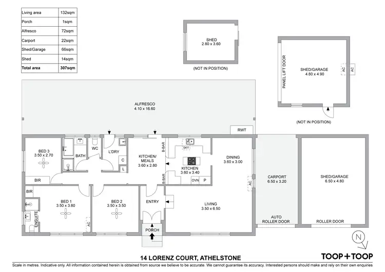 Floorplan of Homely house listing, 14 Lorenz Court, Athelstone SA 5076