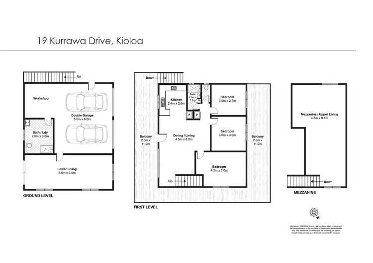 Floorplan of Homely house listing, 19 Kurrawa Drive, Kioloa NSW 2539
