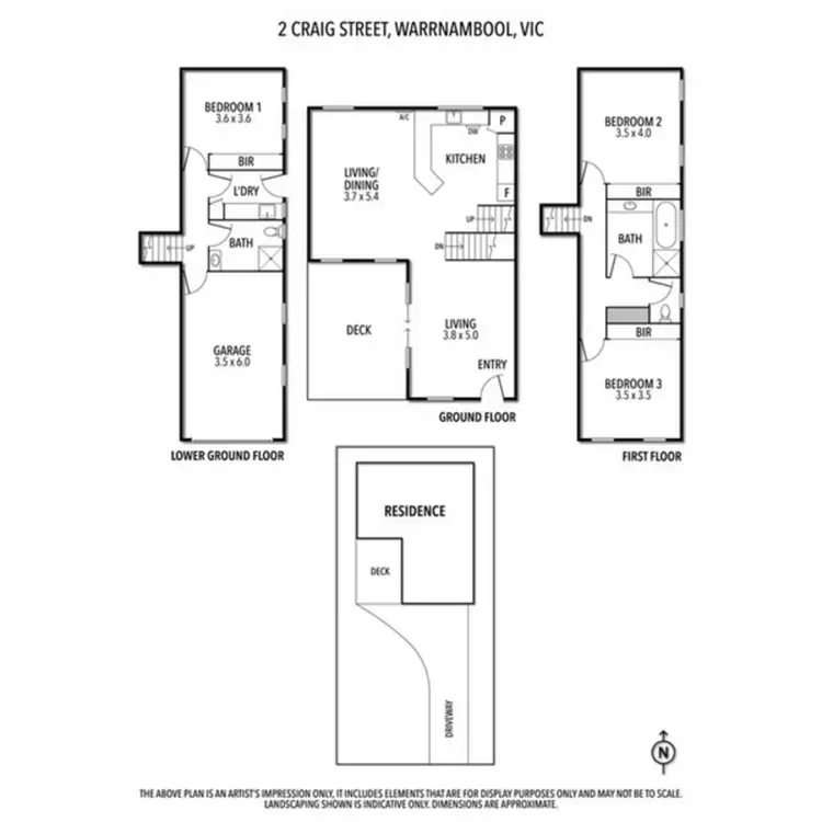 Floorplan of Homely house listing, 2 Craig Street, Warrnambool VIC 3280
