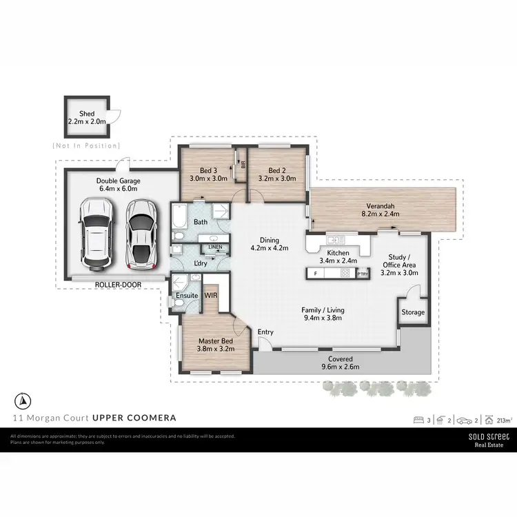 Floorplan of Homely house listing, 11 Morgan Court, Upper Coomera QLD 4209