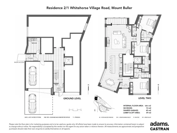 Floorplan of Homely apartment listing, Residence 2/1 Whitehorse Village Road, Mount Buller VIC 3723