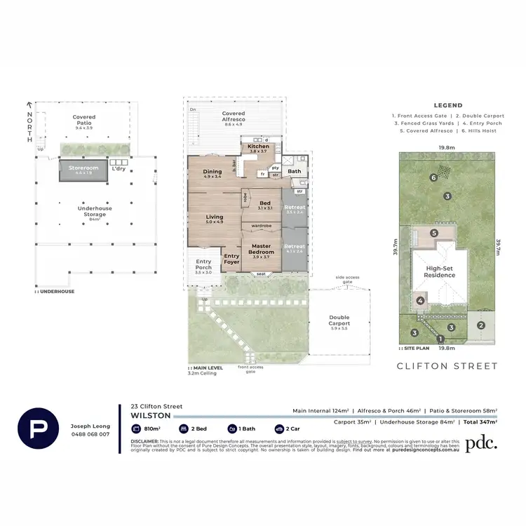 Floorplan of Homely house listing, 23 Clifton Street, Wilston QLD 4051