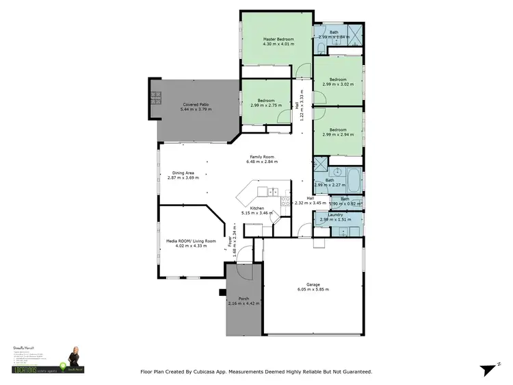 Floorplan of Homely house listing, 11 Surita Court, Boyne Island QLD 4680