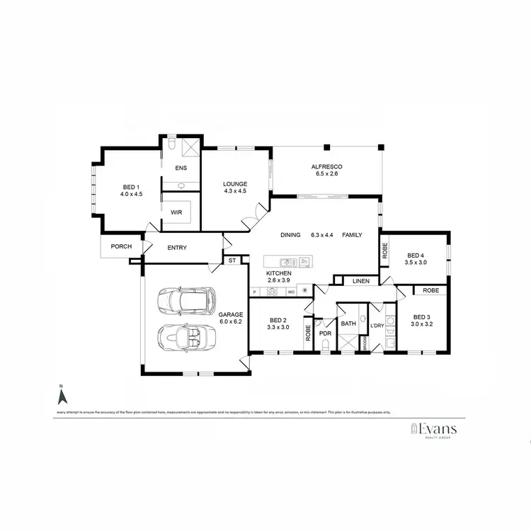 Floorplan of Homely house listing, 10 Belcher Way, Gisborne VIC 3437