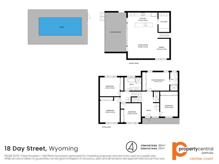 Floorplan of Homely house listing, 18 Day Street, Wyoming NSW 2250