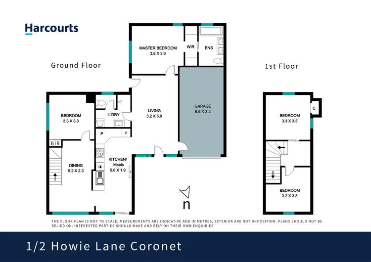 Floorplan of Homely house listing, 1/2 Howie Lane, Coronet Bay VIC 3984