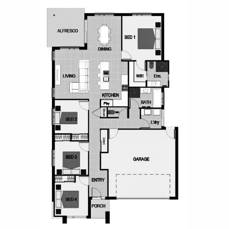 Floorplan of Homely house listing, Address available on request