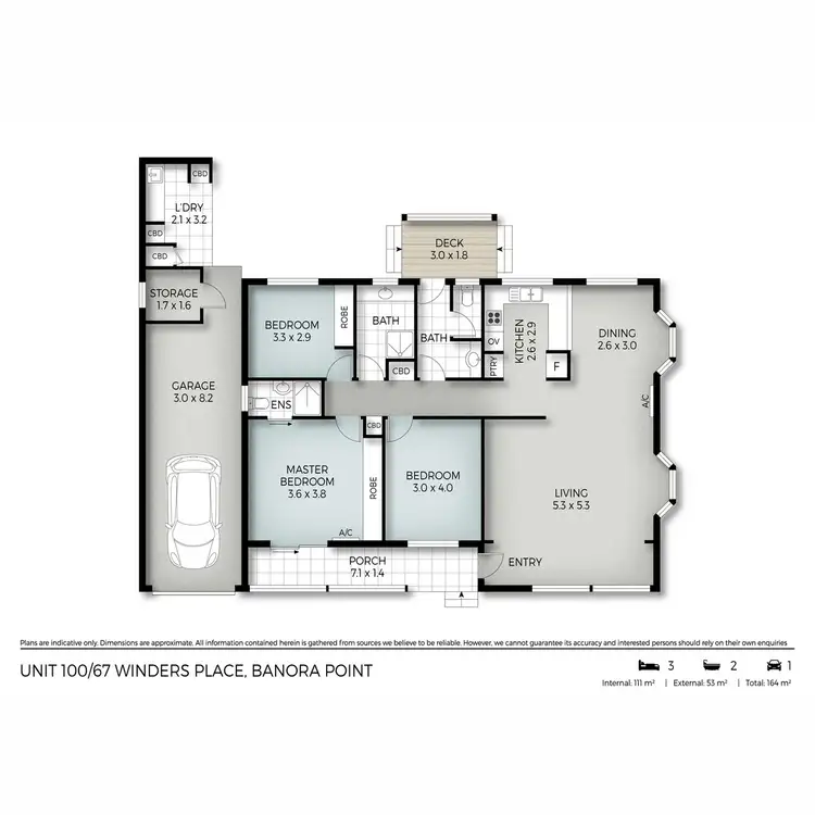 Floorplan of Homely retirement listing, 100/67 Winders Place, Banora Point NSW 2486