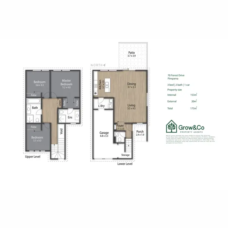 Floorplan of Homely townhouse listing, 70 Forest Drive, Pimpama QLD 4209