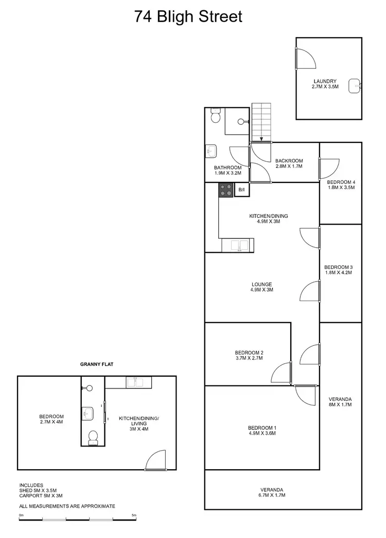 Floorplan of Homely house listing, 74 Bligh Street, South Grafton NSW 2460