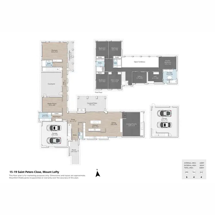 Floorplan of Homely house listing, 17 Saint Peters Close, Mount Lofty QLD 4350