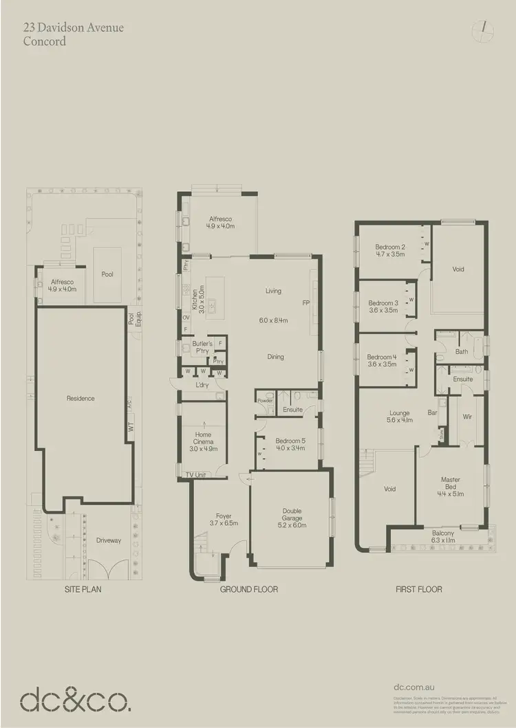 Floorplan of Homely house listing, 23 Davidson Avenue, Concord NSW 2137