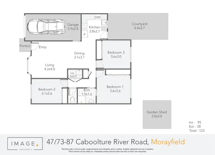 Floorplan of Homely villa listing, 47/73-87 Caboolture River Road, Morayfield QLD 4506