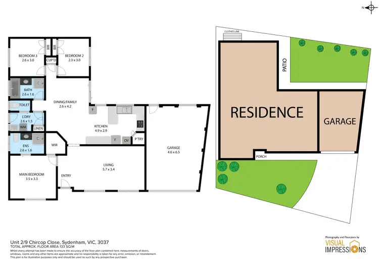 Floorplan of Homely house listing, 2/9 Chircop Close, Sydenham VIC 3037
