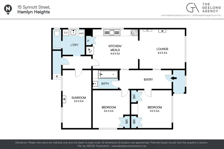 Floorplan of Homely house listing, 15 Synnott Street, Hamlyn Heights VIC 3215