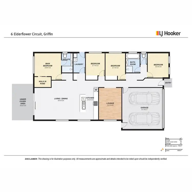 Floorplan of Homely house listing, 6 Elderflower Circuit, Griffin QLD 4503