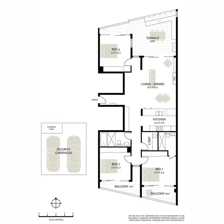 Floorplan of Homely apartment listing, 102/135 Point Street, Pyrmont NSW 2009