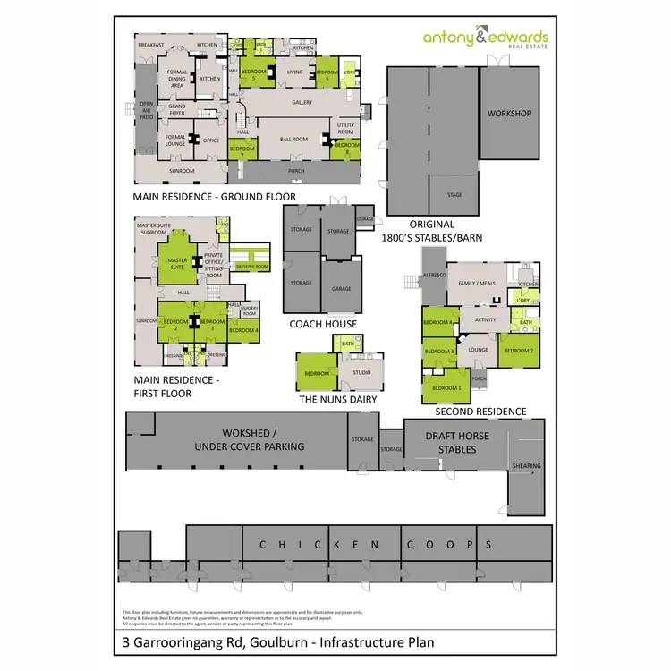 Floorplan of Homely rural property listing, 3 Garroorigang Road, Goulburn NSW 2580