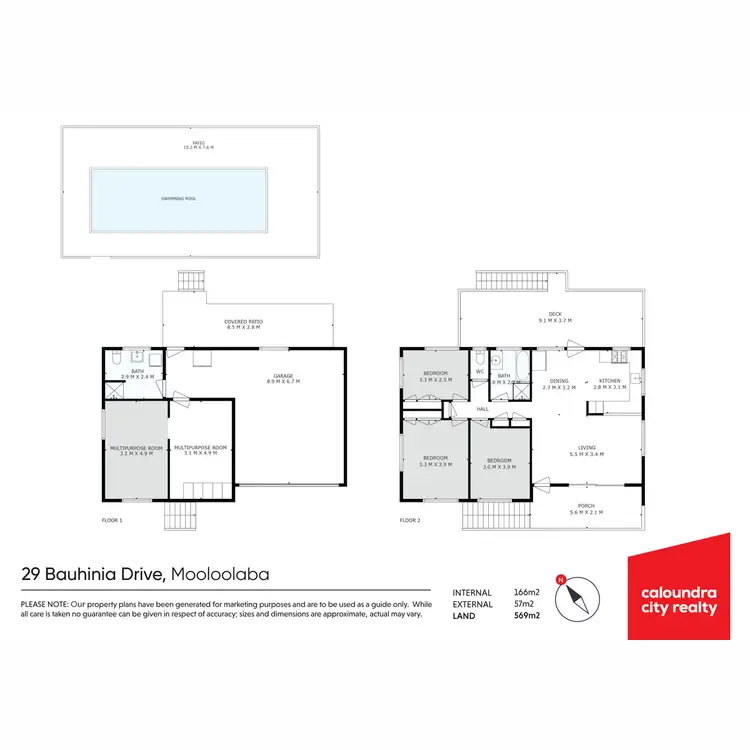 Floorplan of Homely house listing, 29 Bauhinia Drive, Mooloolaba QLD 4557