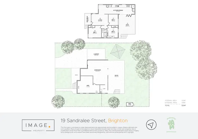 Floorplan of Homely house listing, 19 Sandralee Street, Brighton QLD 4017