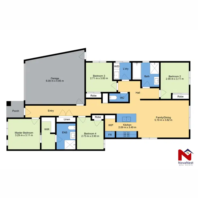 Floorplan of Homely house listing, 65 DARGILE Circuit, Epping VIC 3076