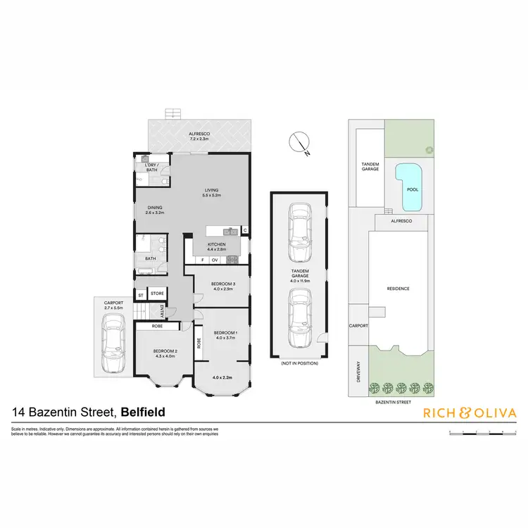Floorplan of Homely house listing, 14 Bazentin Street, Belfield NSW 2191