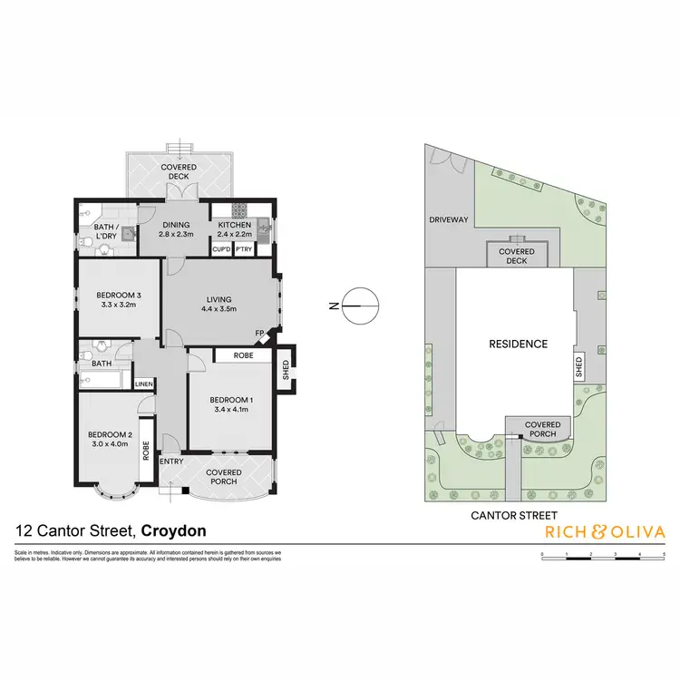 Floorplan of Homely house listing, 12 Cantor Street, Croydon NSW 2132