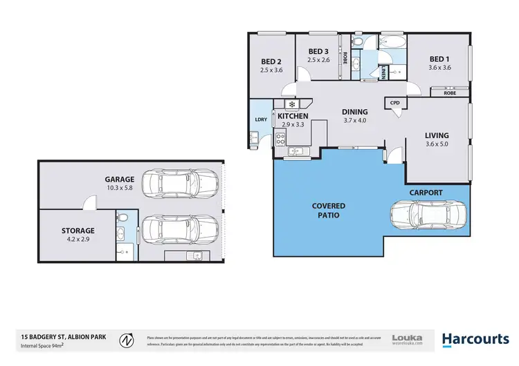 Floorplan of Homely house listing, 15 Badgery Street, Albion Park NSW 2527